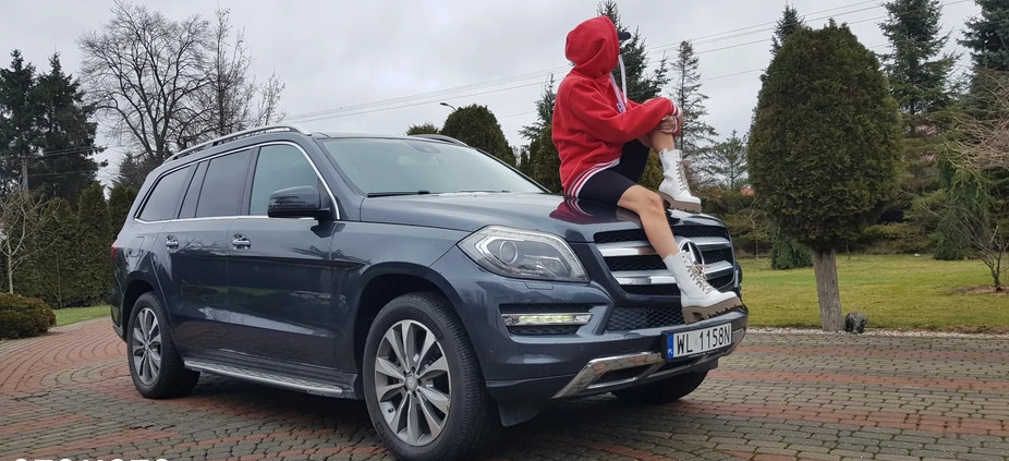 Mercedes-Benz GL cena 123000 przebieg: 154000, rok produkcji 2014 z Warszawa małe 232